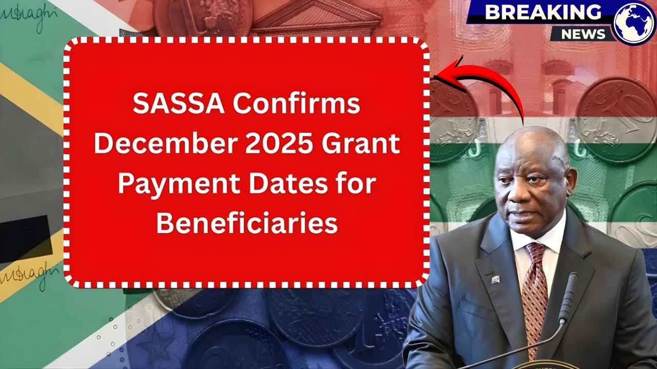SASSA Confirms December 2025 Grant Payment Dates — Here’s the Full Schedule to Know