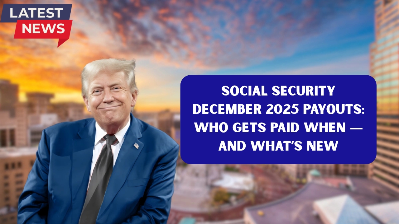 Social Security December 2025 Payouts: Who Gets Paid When — and What’s New
